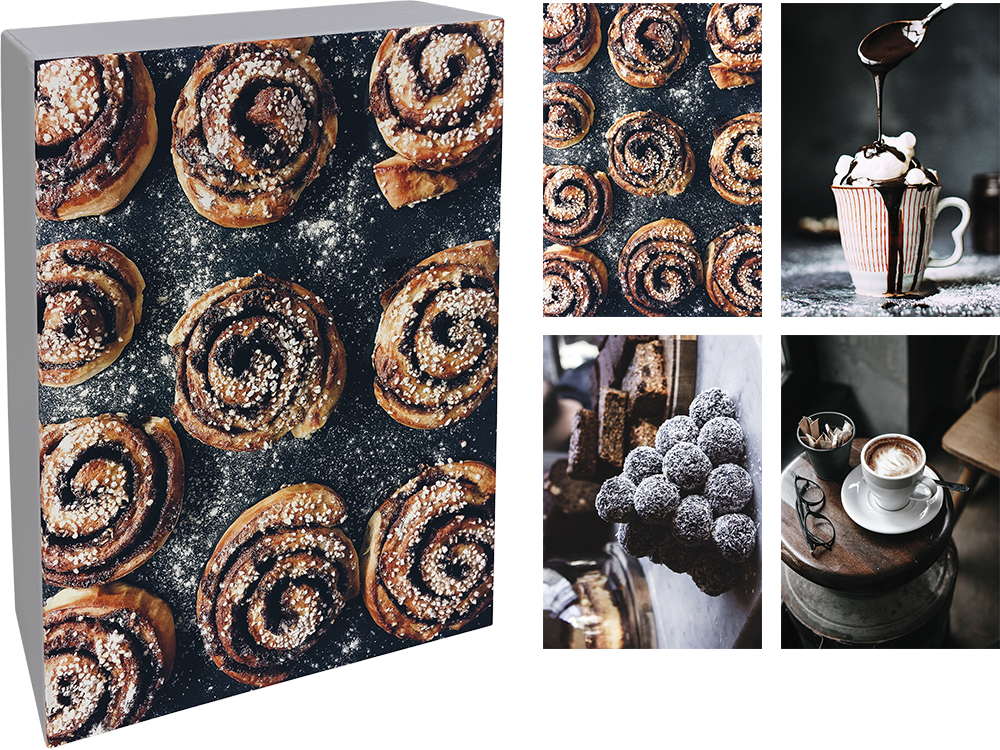 Paperly doble kort i eske