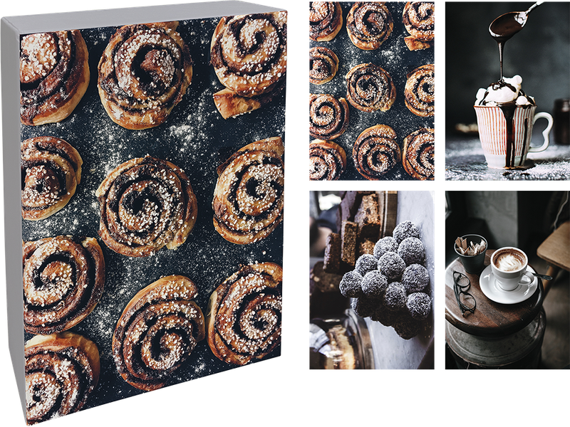 Paperly doble kort i eske