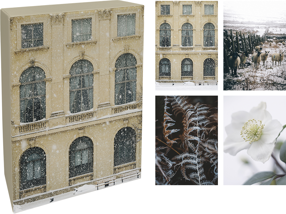 Paperly doble kort i eske