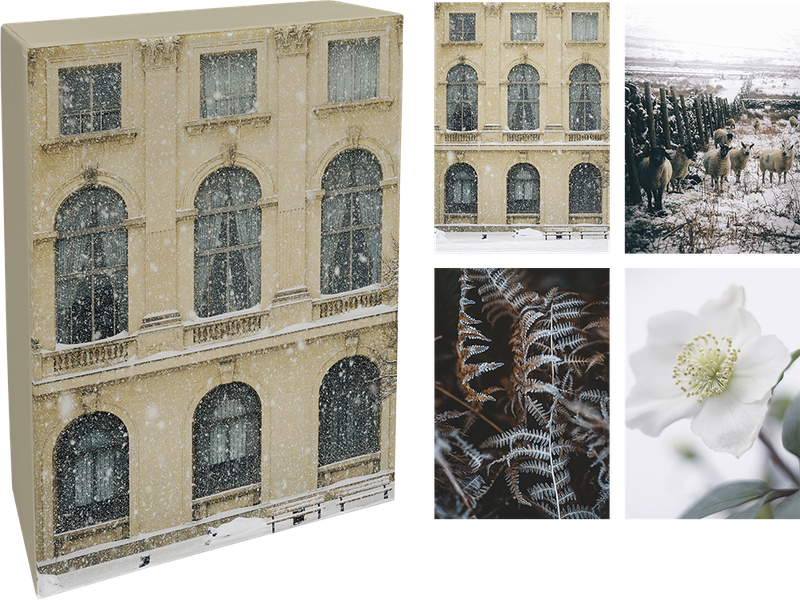 Paperly doble kort i eske