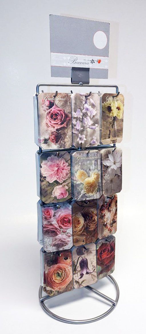 Bordstativ Gavelapper 24 lommer