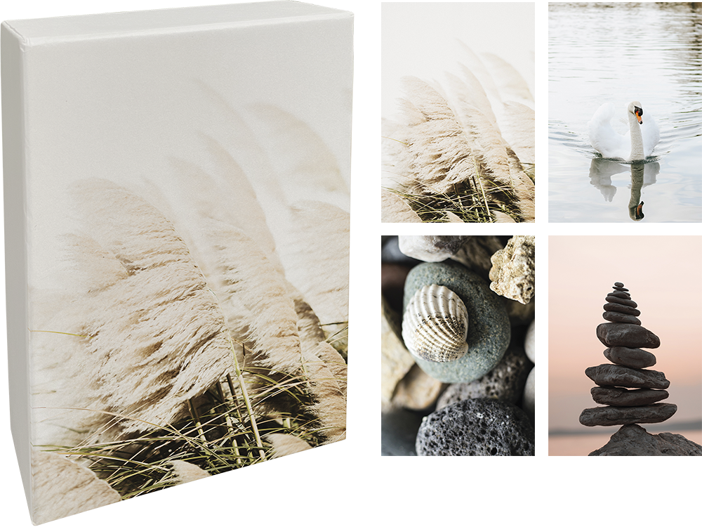 Paperly doble kort i eske