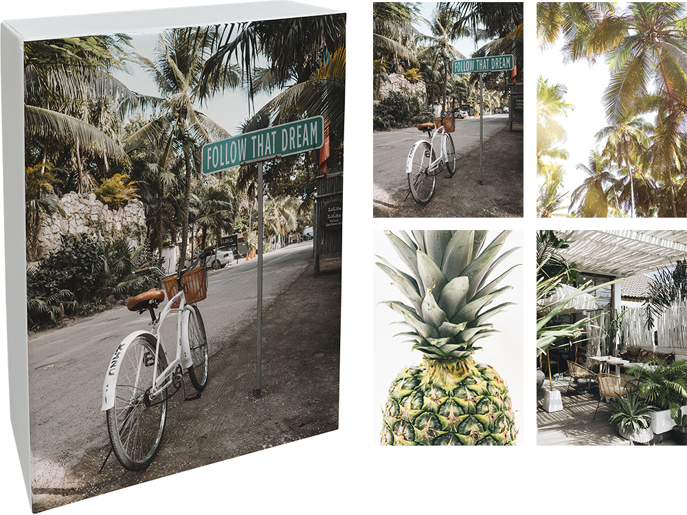 Paperly doble kort i eske