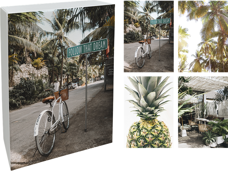 Paperly doble kort i eske