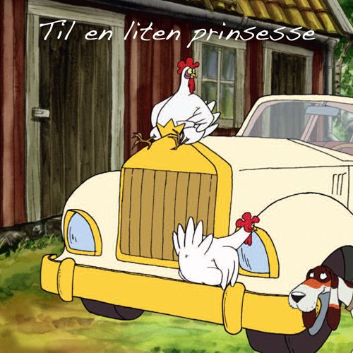 Gubben og Katten - Enkle kort 12x12