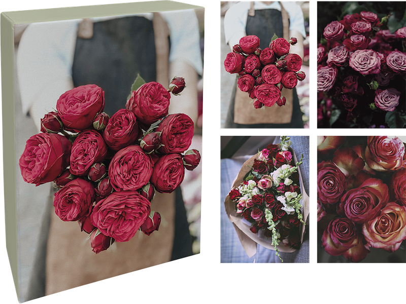 Paperly doble kort i eske