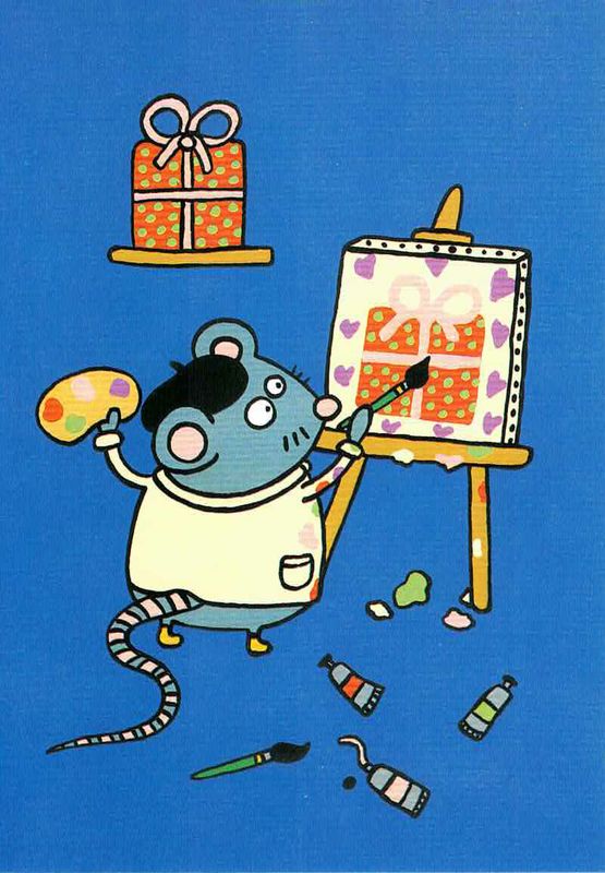 Nouvelle Barn Enkle Kort 10x15