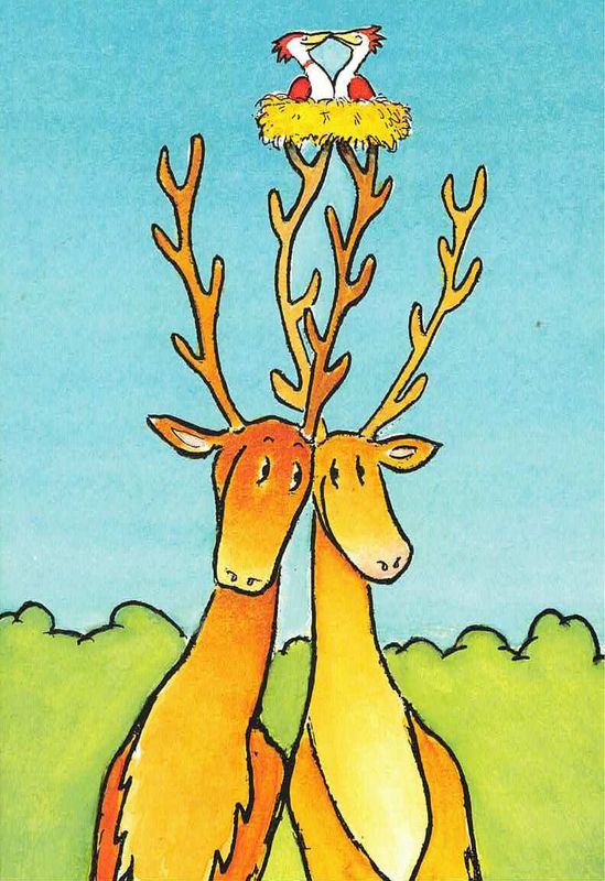 Nouvelle Barn Enkle Kort 10x15