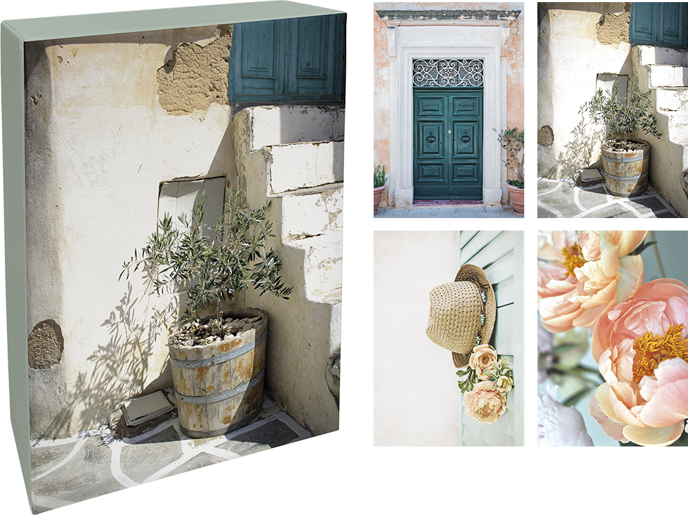 Paperly doble kort i eske