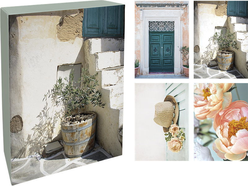 Paperly doble kort i eske