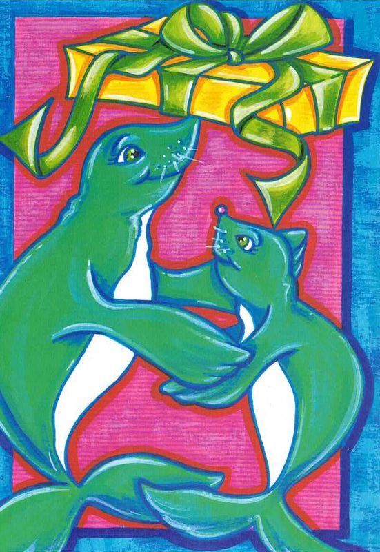 Nouvelle Barn Enkle Kort 10x15