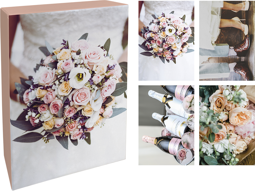 Paperly doble kort i eske