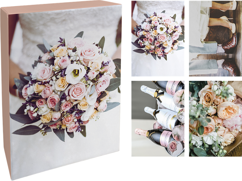 Paperly doble kort i eske