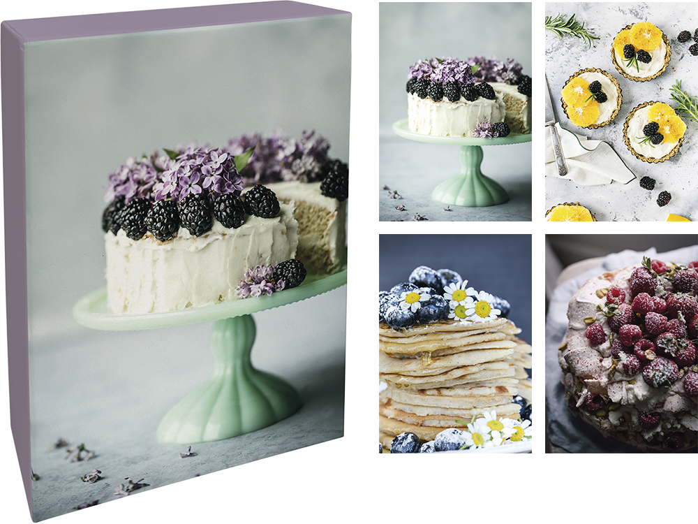 Paperly doble kort i eske