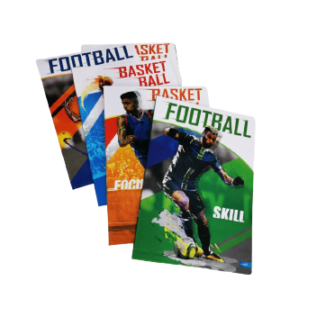 10 pakk Lastva Sport notathefter A4