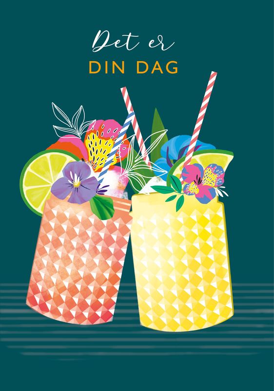 Utopia Doble Kort med konvolutt 6-pakk 12x17cm