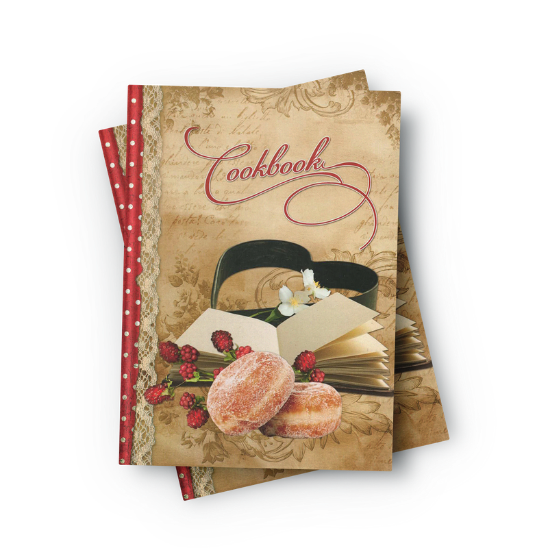 Oppskriftsbok med Tresleiv Berlinerboller