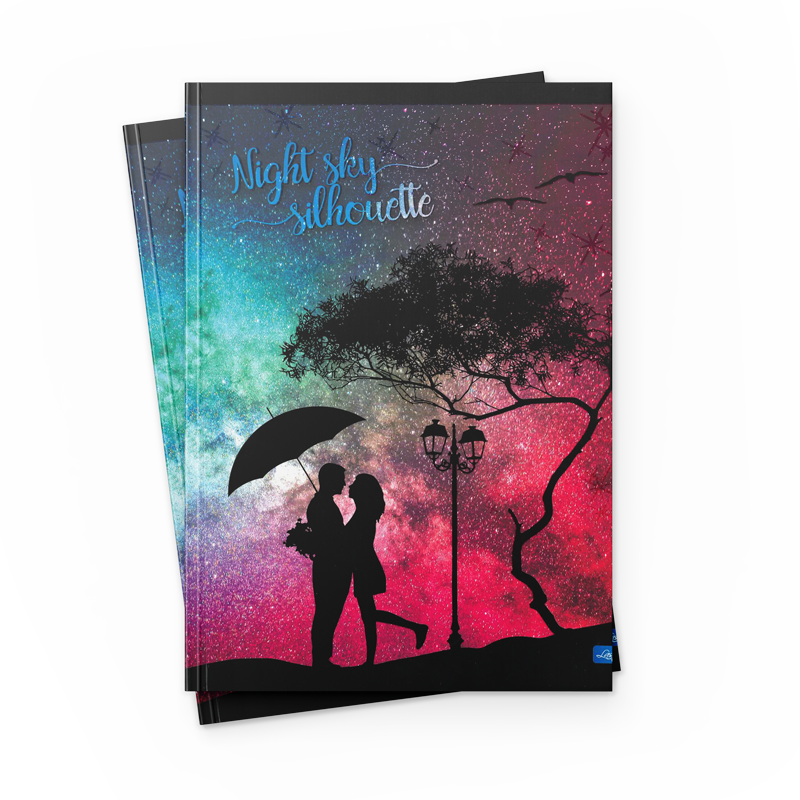 Lastva Night Sky Silhouette Assortert