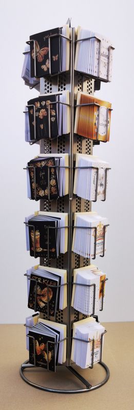 Bordstativ minikort 24 lommer