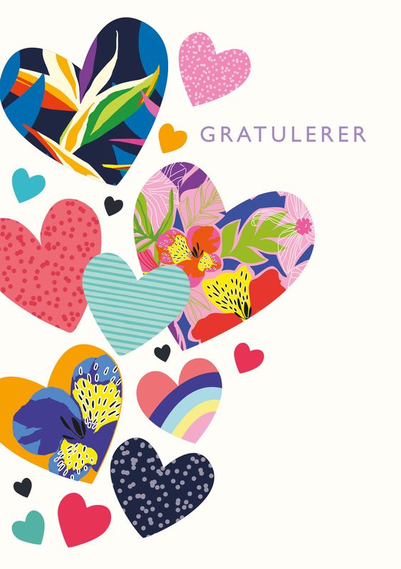 Utopia Doble Kort med konvolutt 6-pakk 12x17cm