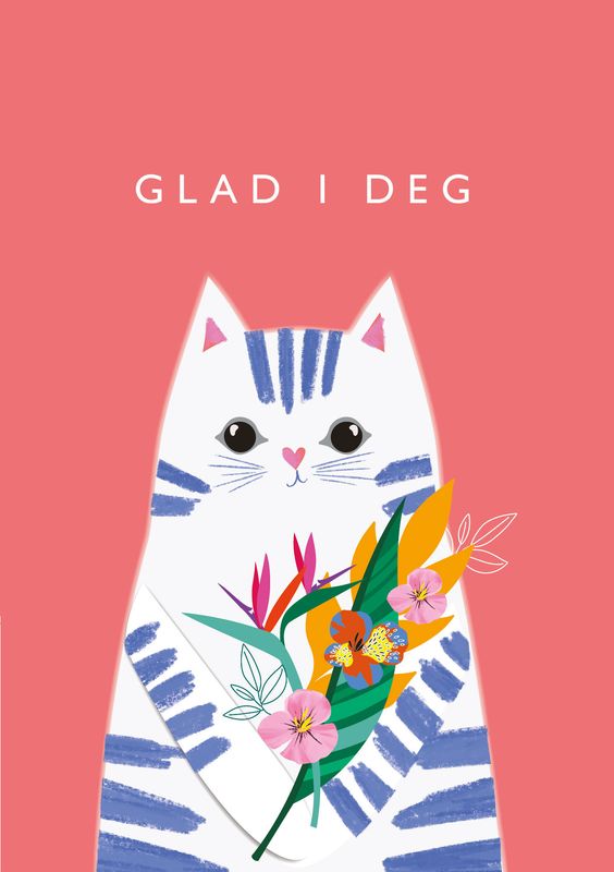 Utopia Doble Kort med konvolutt 6-pakk 12x17cm