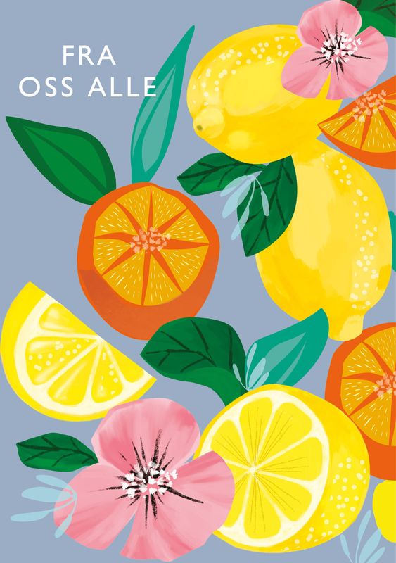 Utopia Doble Kort med konvolutt 6-pakk 12x17cm