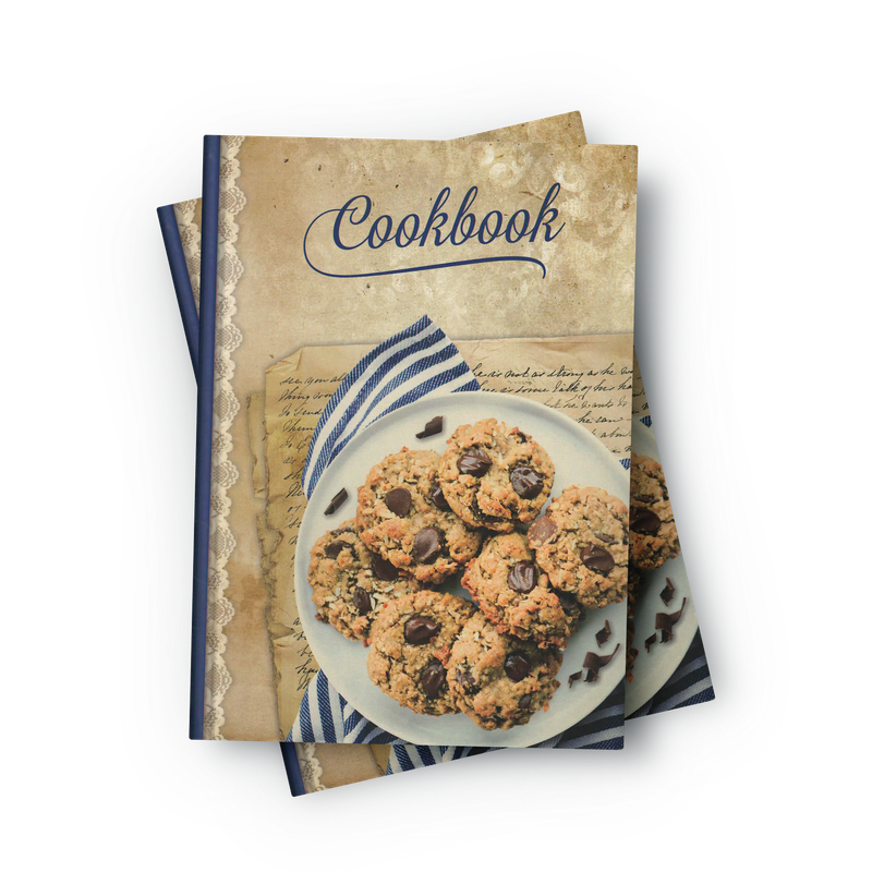 Oppskriftsbok med Tresleiv Cafe Cookies