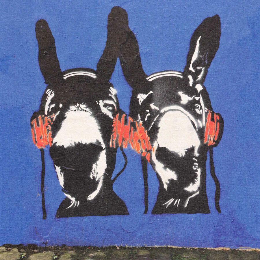 cardmix art Banksy 16x16