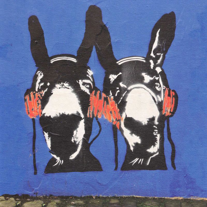 cardmix art Banksy 16x16