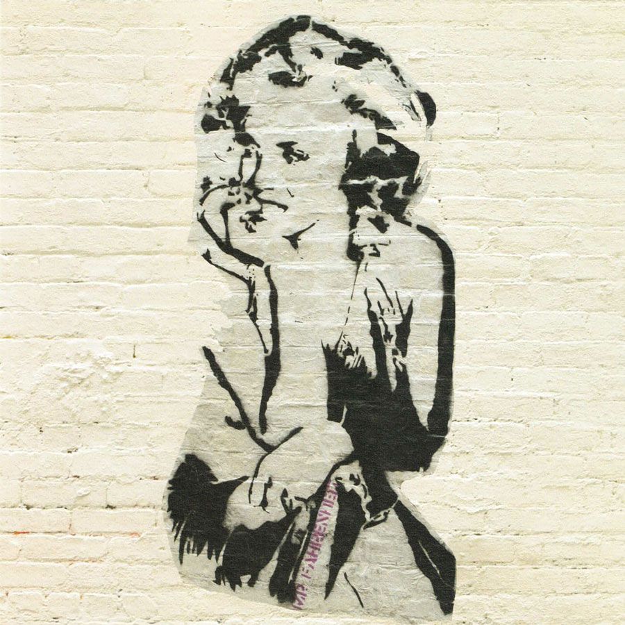 cardmix art Banksy 16x16