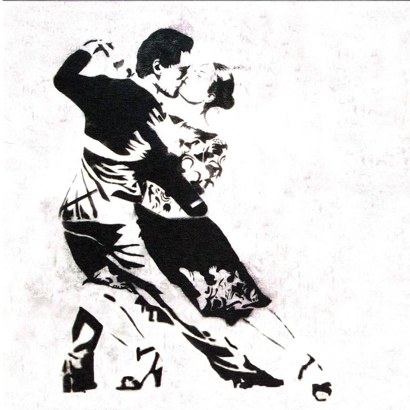 cardmix art Banksy 16x16