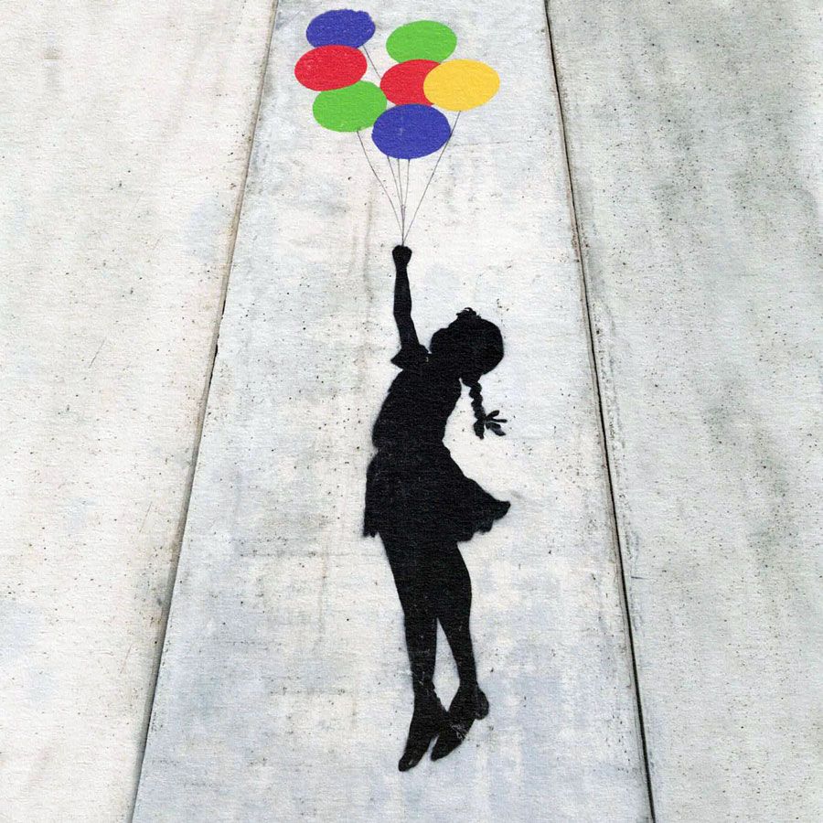 cardmix art Banksy 16x16