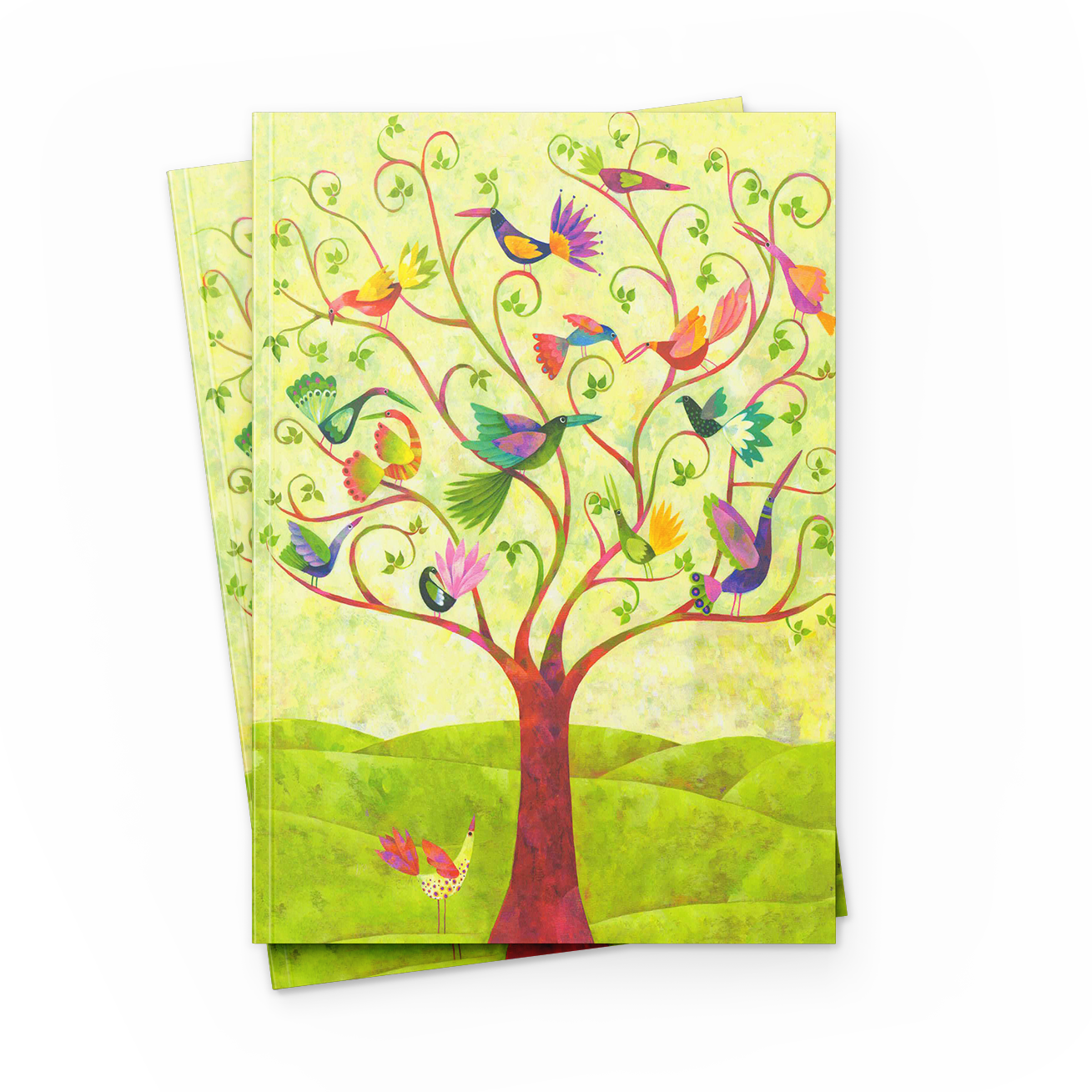 Paperback notatbok ferniss 17x22cm