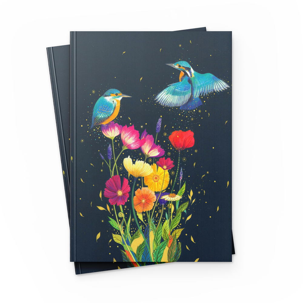 Paperback notatbok ferniss 17x22cm