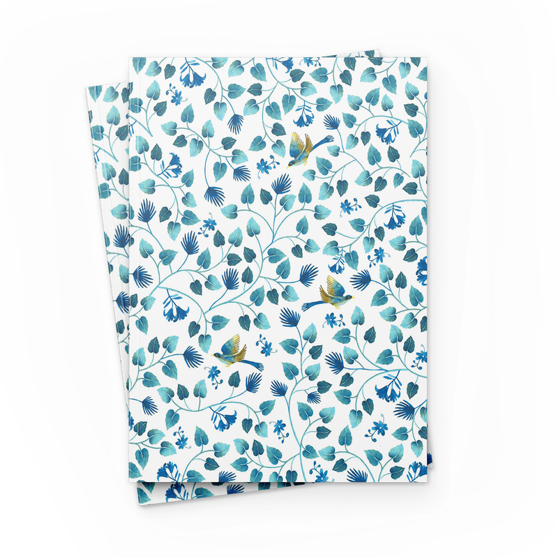 Paperback notatbok ferniss 17x22cm