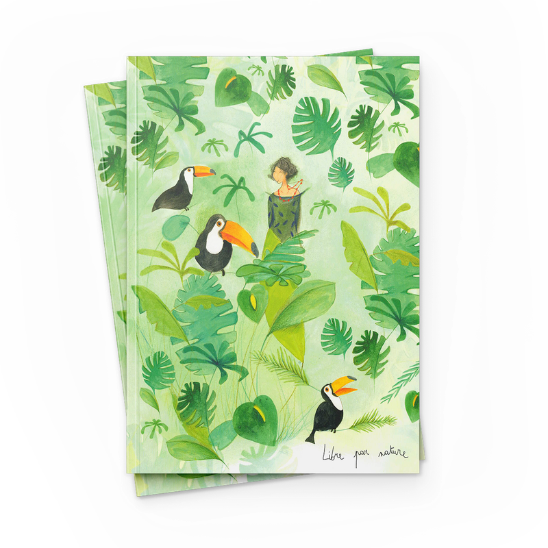 Paperback notatbok ferniss 17x22cm