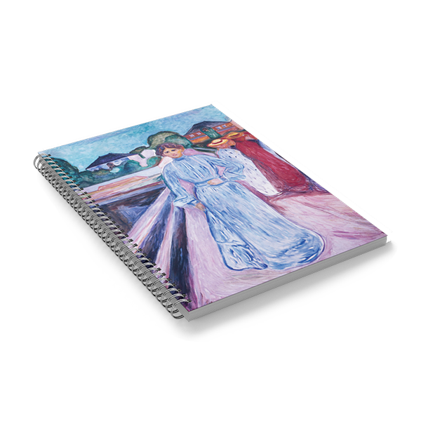 Baccara Notatbok Munch  A5 Linjert