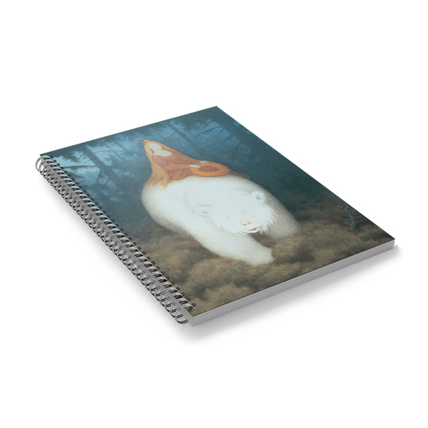 Baccara Notatbok Kvitebj�rn A5 Linjert