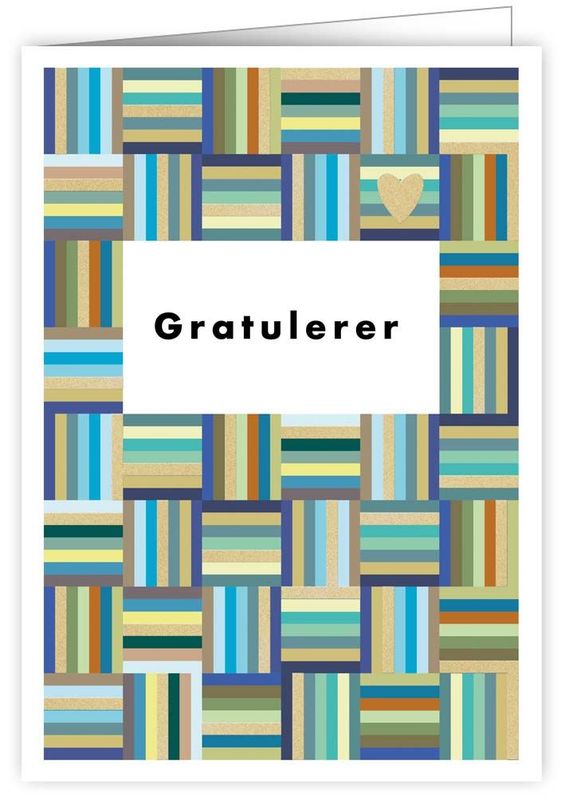 Quire 12x17 Doble kort 6 pakk