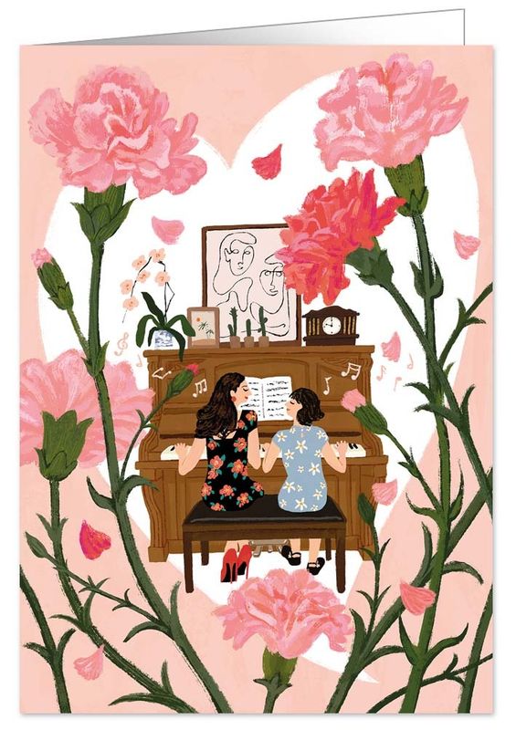 Quire 12x17 Doble kort 6 pakk