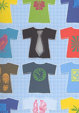 Quire 12x17 auContraire Doble kort med konvolutt 6 pakk