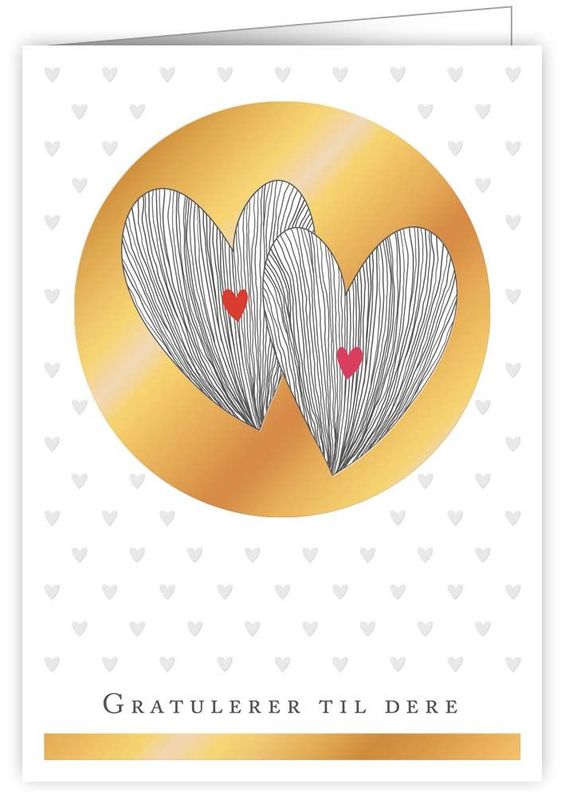 Quire 12x17 Doble kort 6 pakk