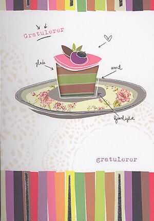 Quire 12x17 auContraire Doble kort med konvolutt