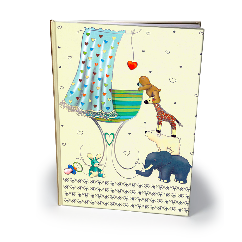 Quire Notatbok A4 ulinjert