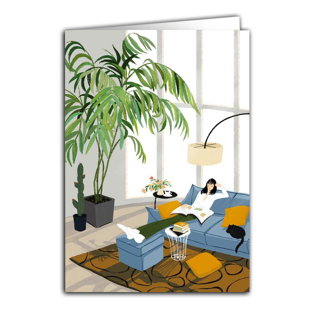 Quire 12x17 Doble kort 6 pakk
