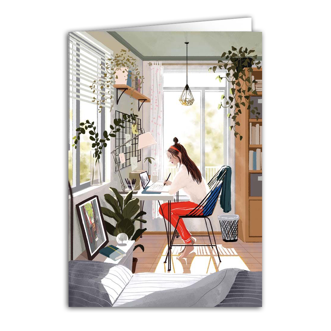 Quire 12x17 Doble kort 6 pakk
