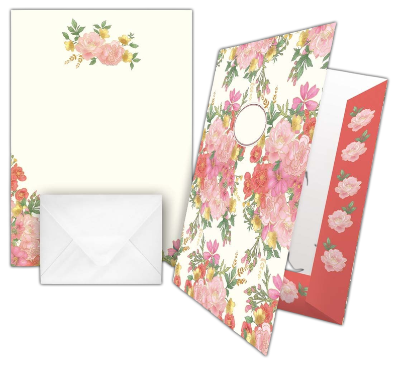 Q8268 Quire Brevark Hageblomster