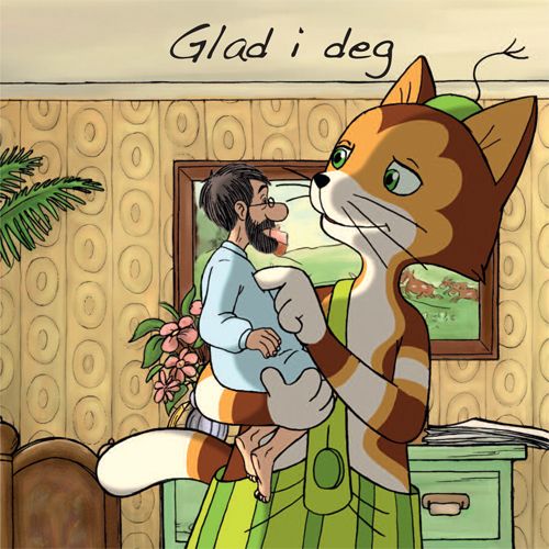 Gubben og Katten - Store Doble 16x16