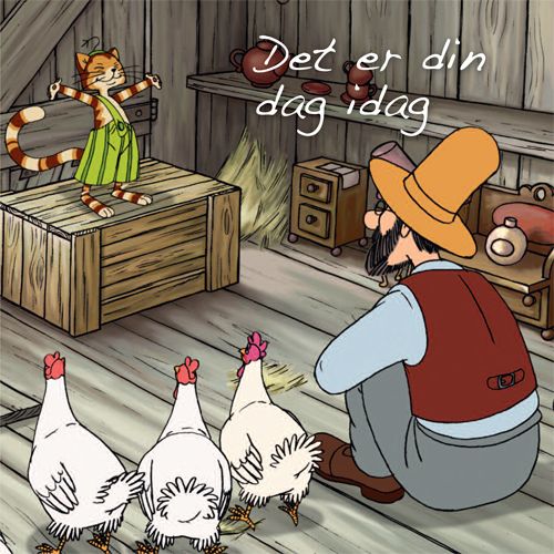 Gubben og Katten - Store Doble 16x16