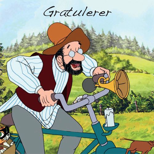 Gubben og Katten - Store Doble 16x16